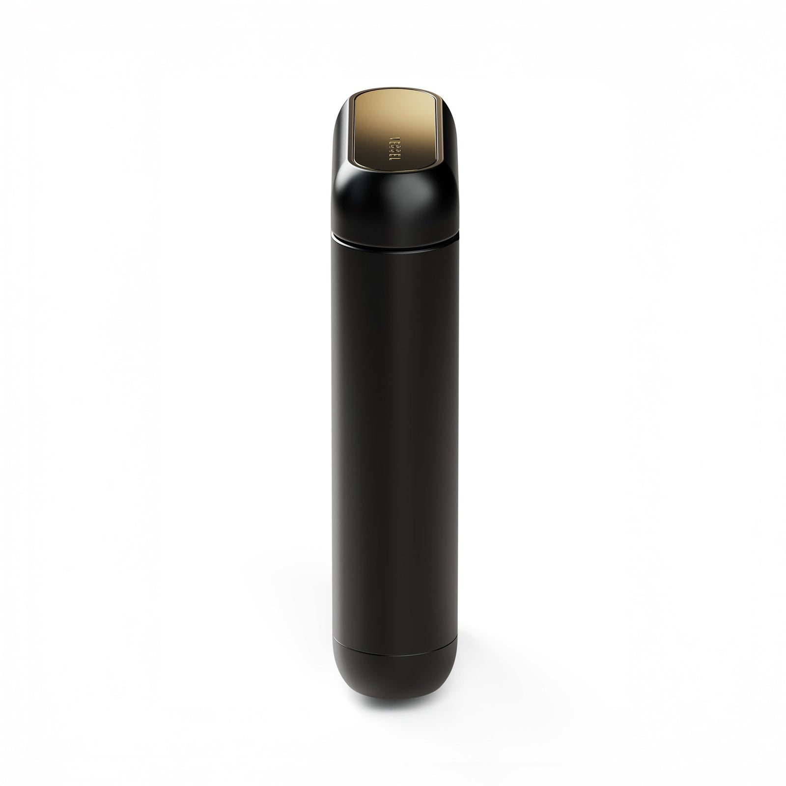 Helix Dugout Black closed carry case on white background